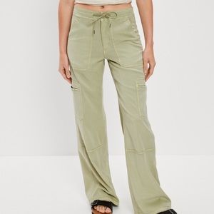 American Eagle dreamy drape cargo pants